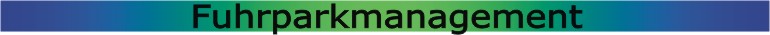 Fuhrparkmanagement
